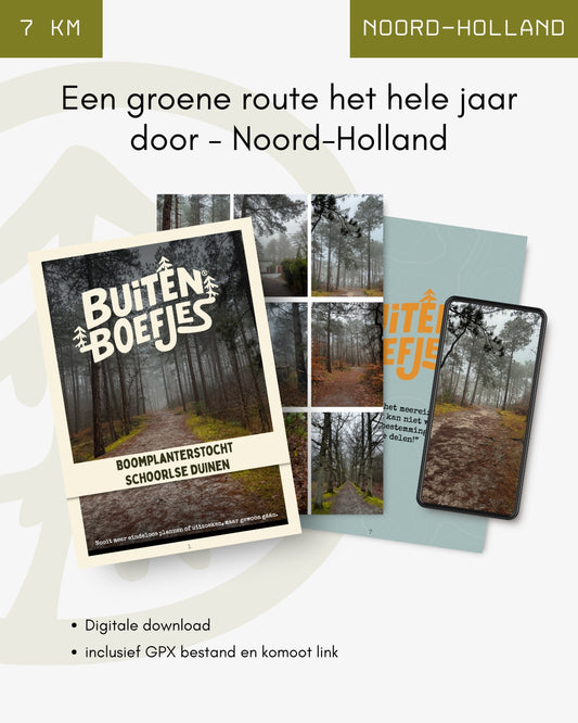 Boswandeling in de Schoorlse duinen