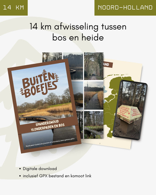 Wandeling spanderswoud – 14 km