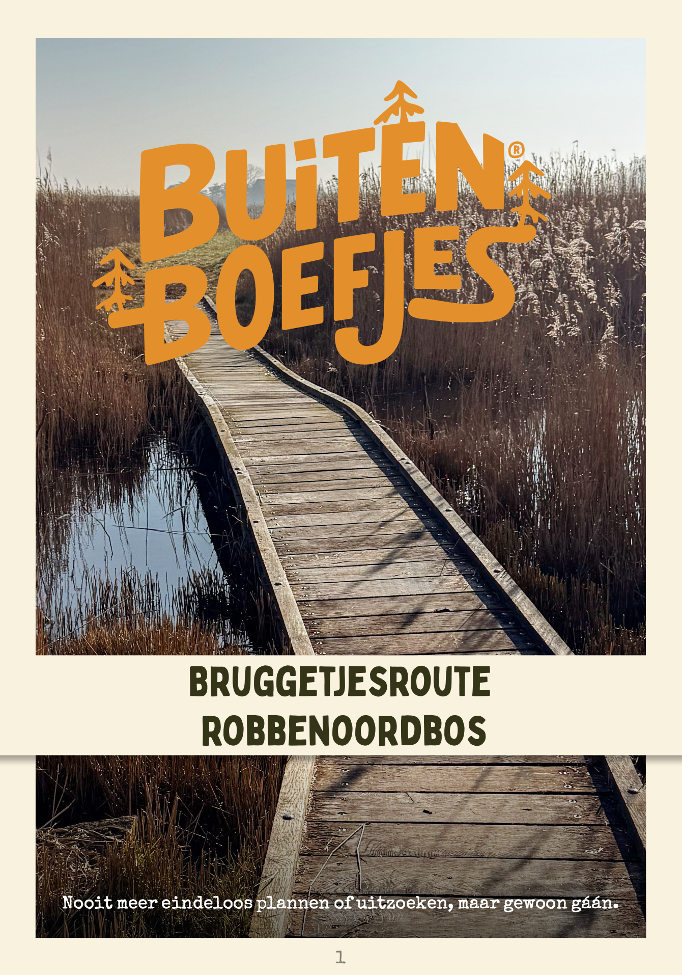 03. Bruggetjes route Robbenoordbos – bos, vlonders en uitkijktoren