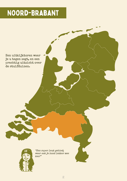 02. Herpse bossen wandeling – route langs uitkijktoren en klompven