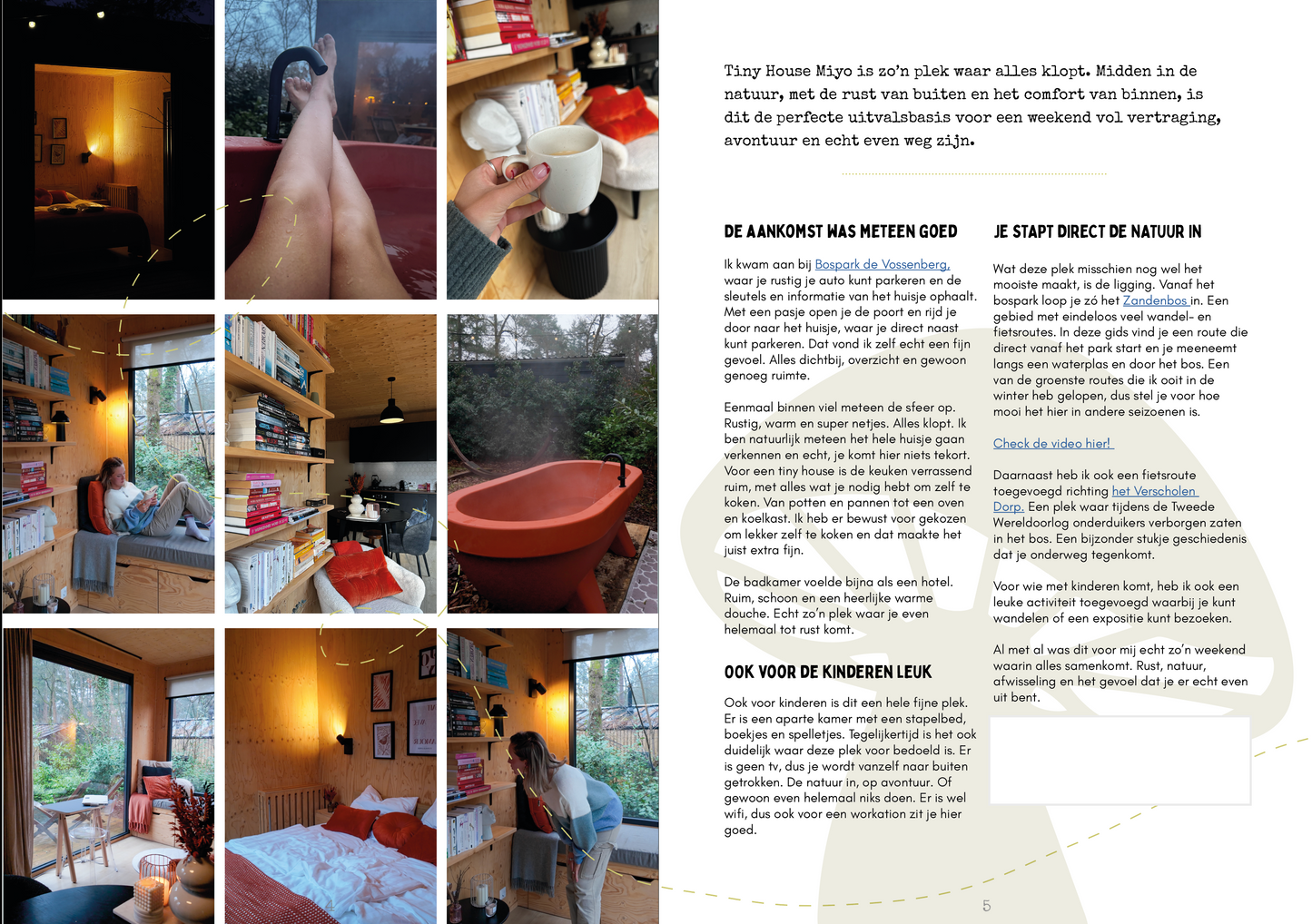 Weekend Nunspeet – Tiny house MIYO & activiteiten