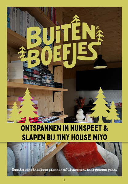 01 . Weekend Nunspeet – Tiny house MIYO & activiteiten